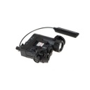 LINTERNA TACTICA WADSN DBAL-EMKII LASER VERDE/ROJO NEGRA