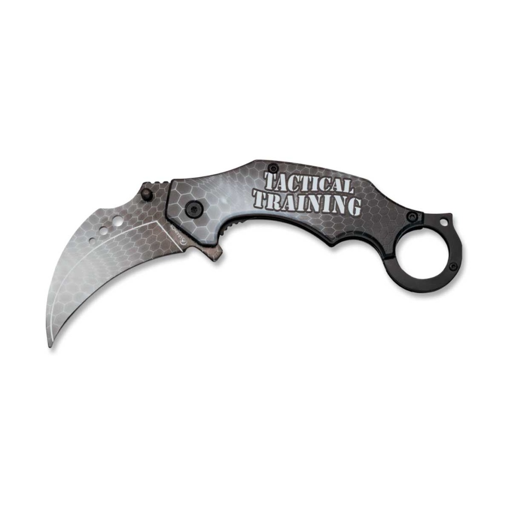 NAVAJA ALBAINOX KARAMBIT ENTRENAMIENTO TACTICAL NEGRA