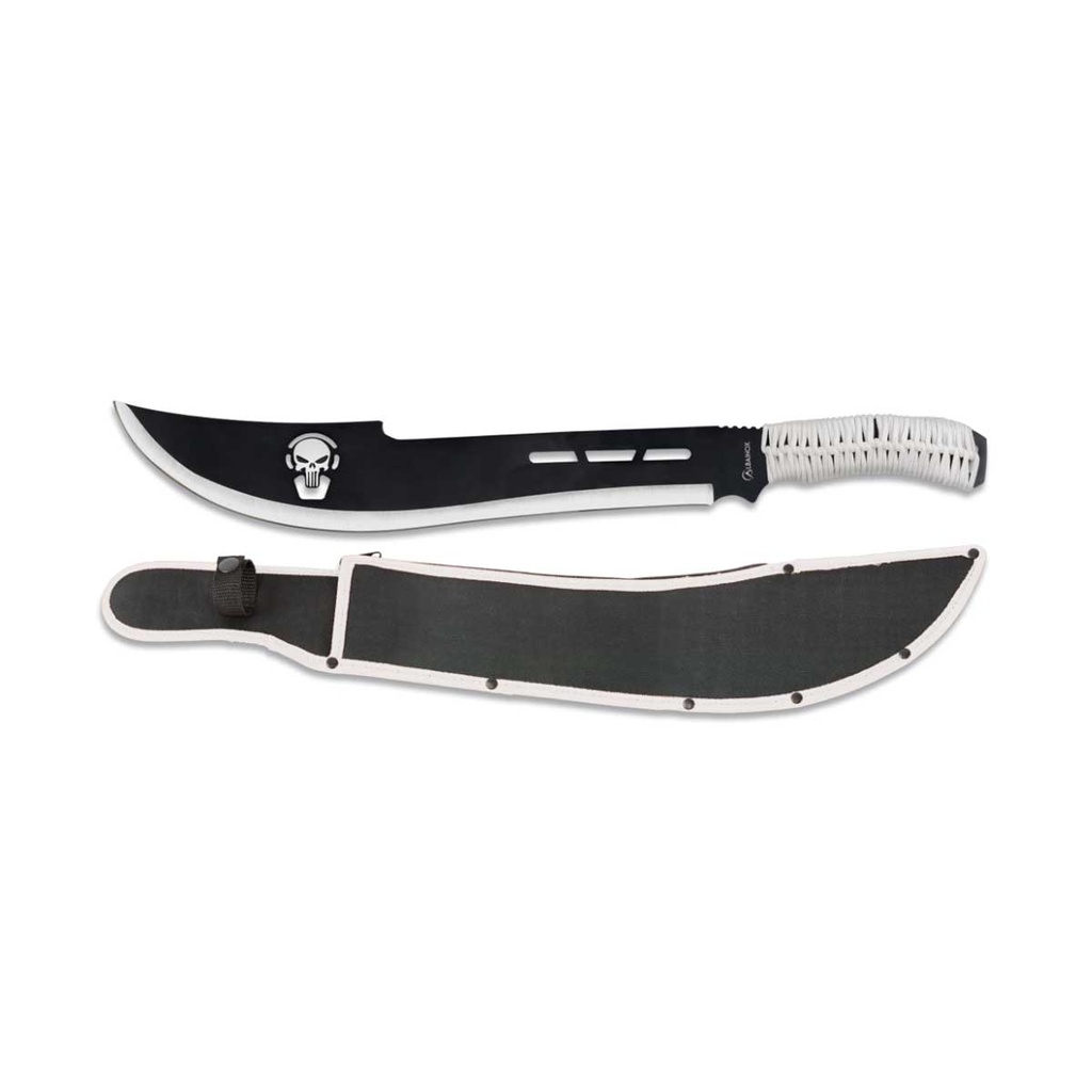 MACHETE BOLO ALBAINOX PUNISHER 45CM NEGRO-BLANCO