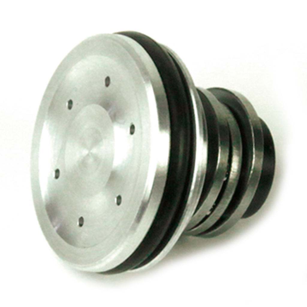 CABEZA DE PISTON PROMETHEUS ALUMINIO PLATA