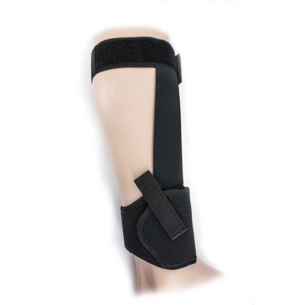 FUNDA PISTOLA TOBILLERA CORDURA AUTO 25 NEGRA