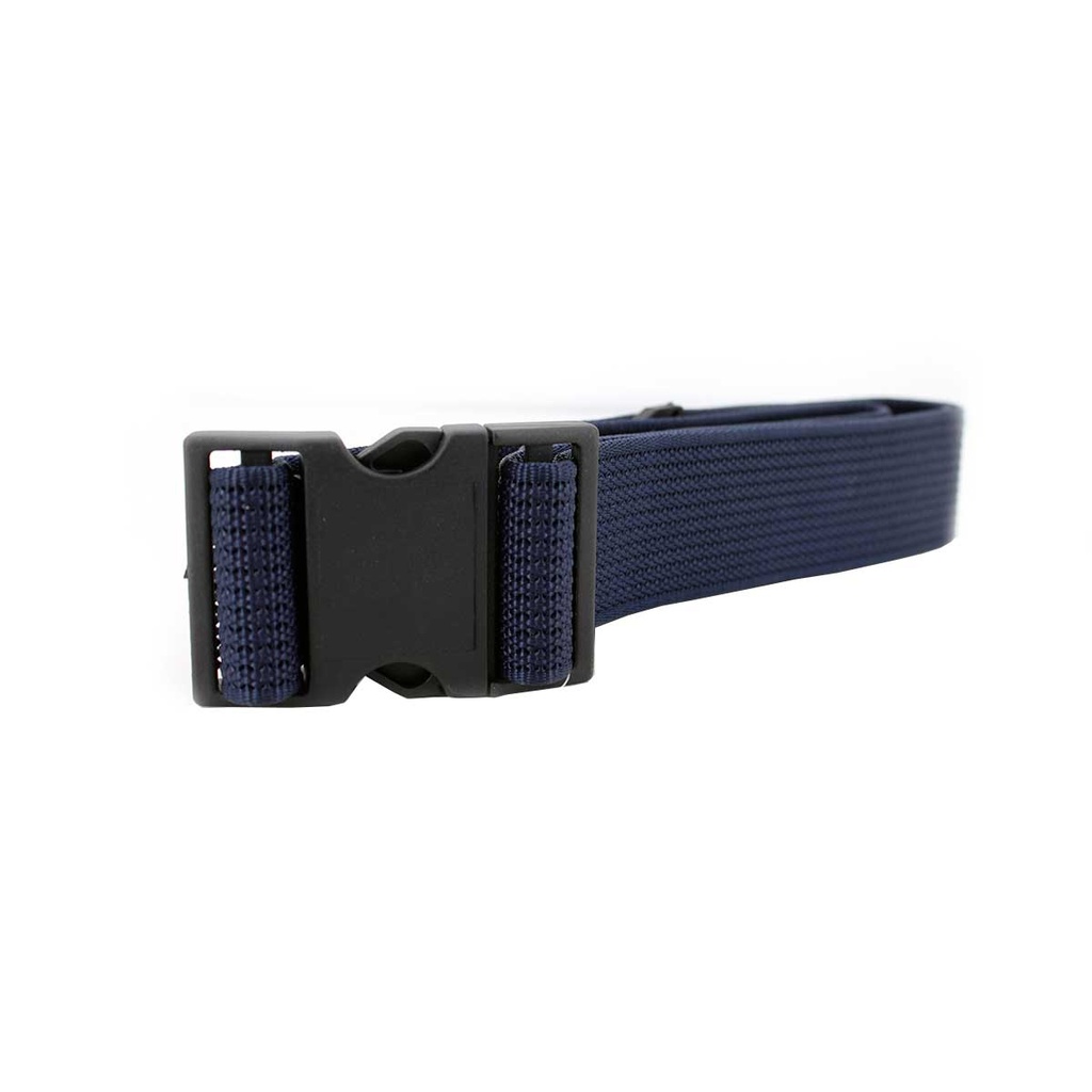 CEÑIDOR HEBILLA PVC AZUL LISO