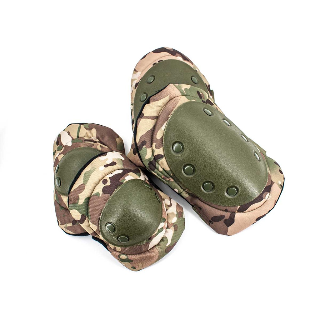 RODILLERAS Y CODERAS SET MULTICAM