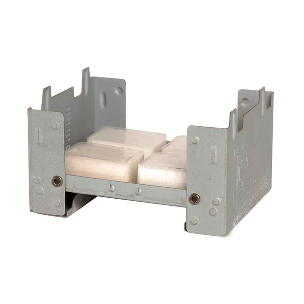 HORNILLO CAMPAÑA METALICO C/PASTILLAS PLATA