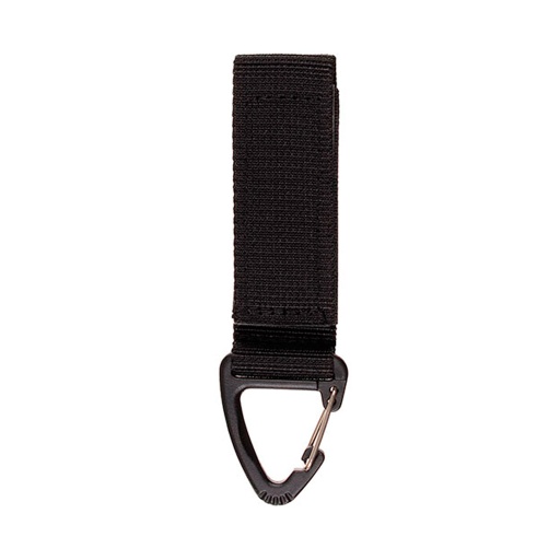 [28288A] ENGANCHE CORREA FUSIL MFH C/MOSQUETON NEGRO
