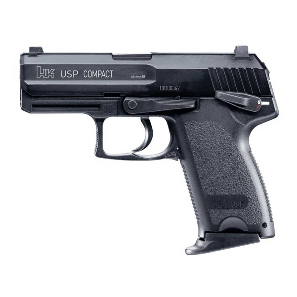 PISTOLA UMAREX HK USP COMPACT GAS NEGRA