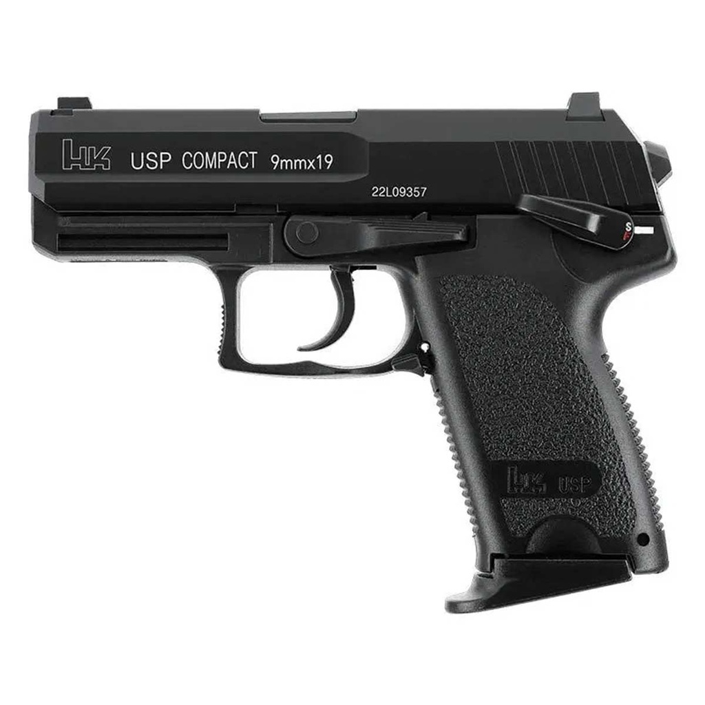 PISTOLA UMAREX HK USP COMPACT GAS NEGRA