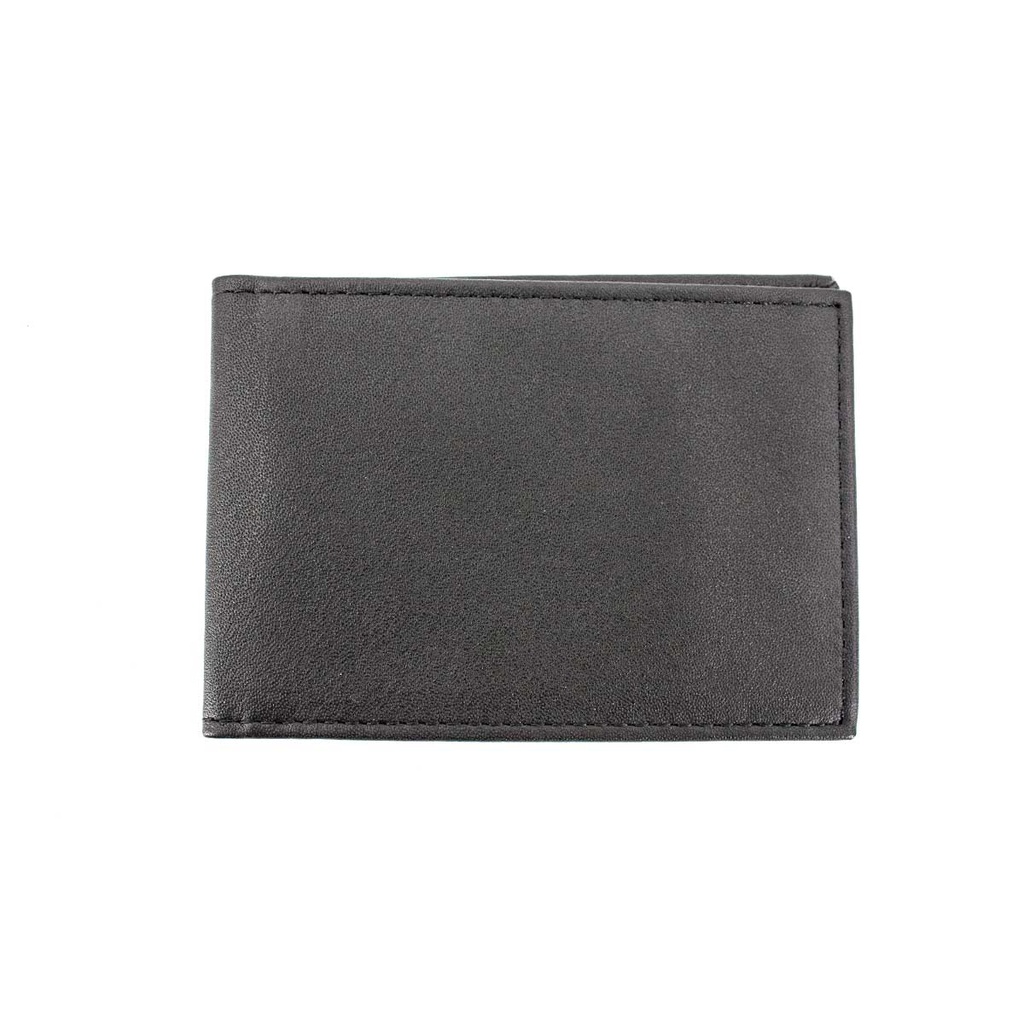 CARTERA PIEL S/BILLETERO POLICIA NACIONAL NEGRA