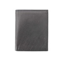 CARTERA PIEL LIBRO C/BILLETERO NEGRA