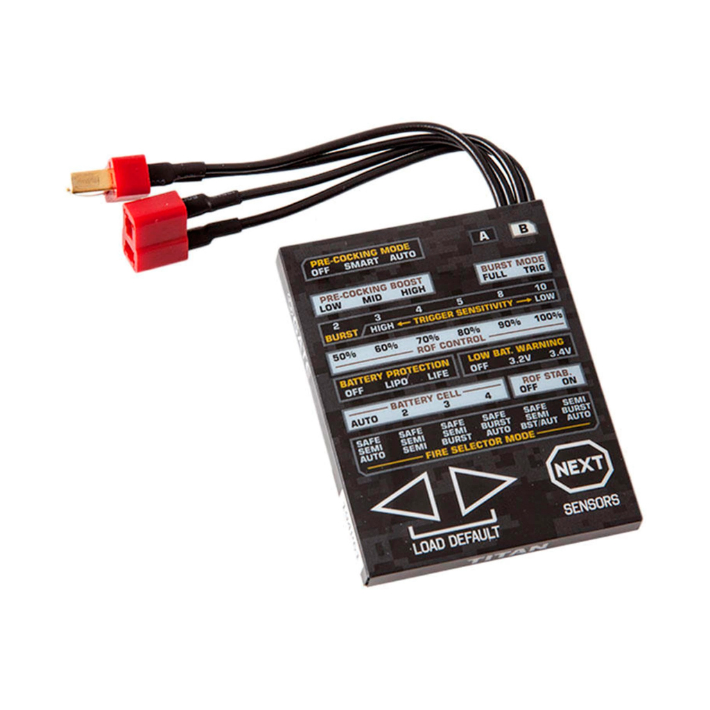 TARJETA PROGRAMADORA GATE TITAN TACTICAL PROGRAMMING CARD NEGRA