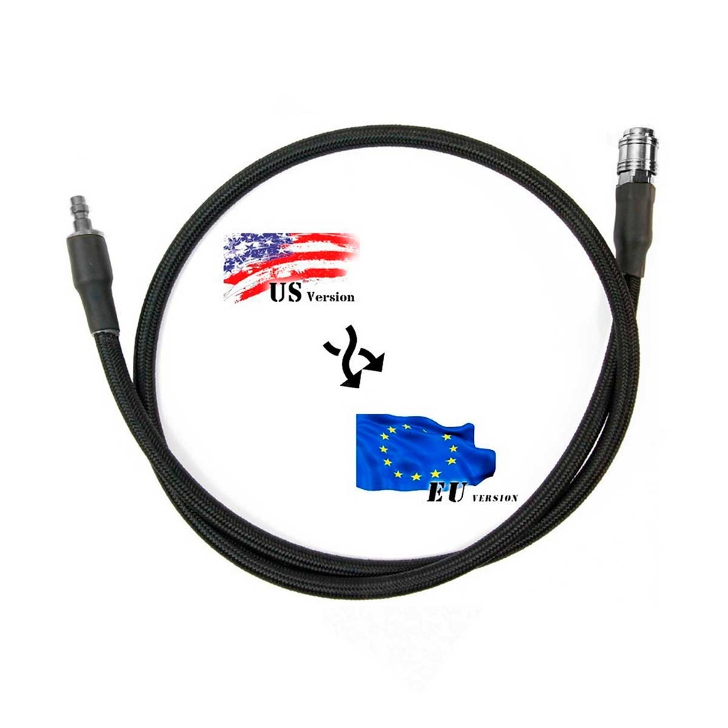 ADAPTADOR LINEA HPA BALYSTIK US-EU NEGRA