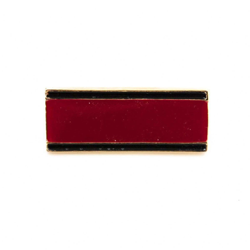DIVISA SOLDADO PARA GALA BRIPAC ROJA
