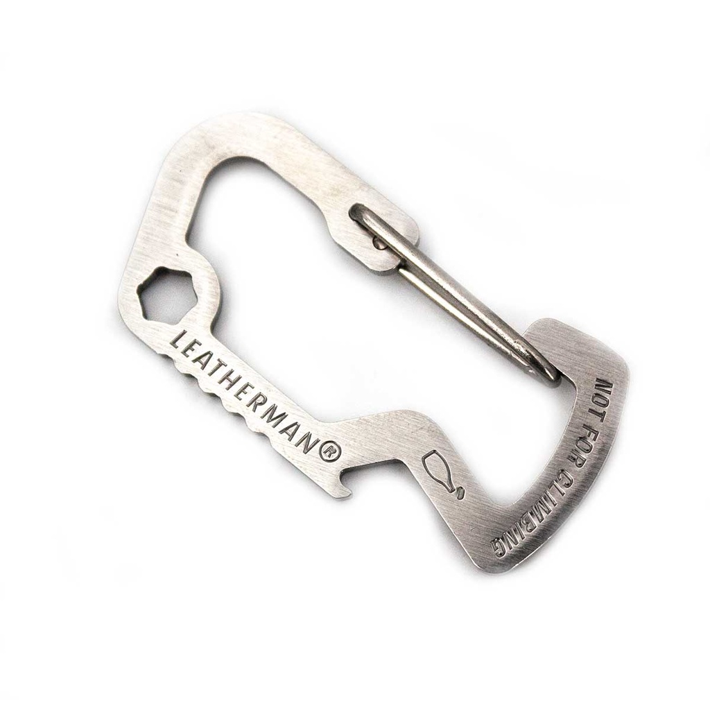 MOSQUETON SIDEKICK LEATHERMAN CARABINER PLATA
