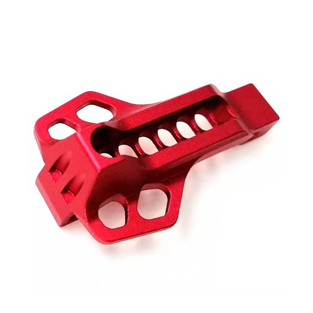 GUARDAMONTE M4 ALUMINIO CNC ROJO