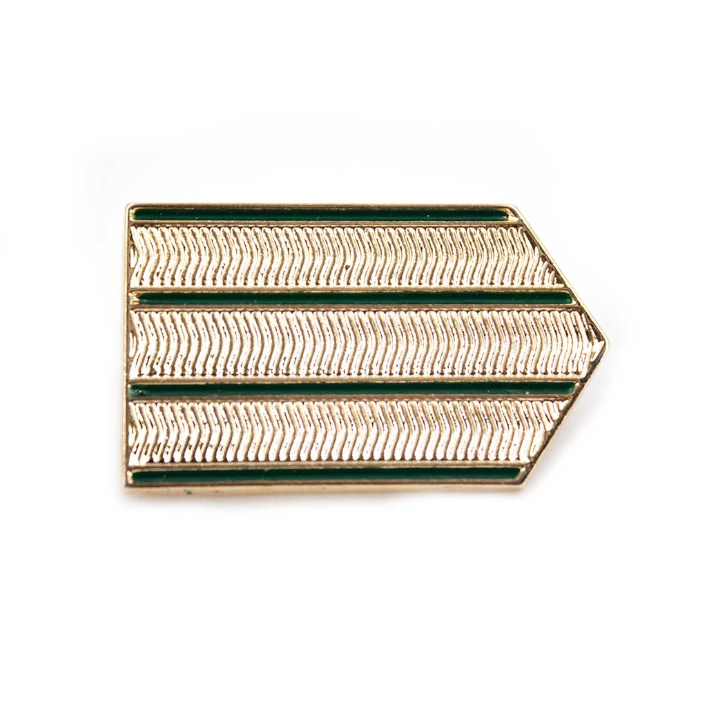 GALON BOINA METALICO SARGENTO AIRE VERDE