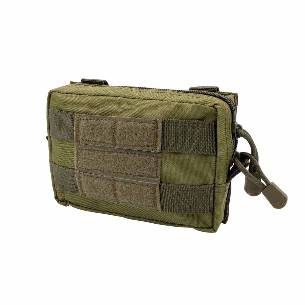 BOLSITO MOLLE RECTANGULAR PEQ. VELCRO VERDE