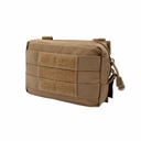 BOLSITO MOLLE RECTANGULAR PEQ. VELCRO COYOTE