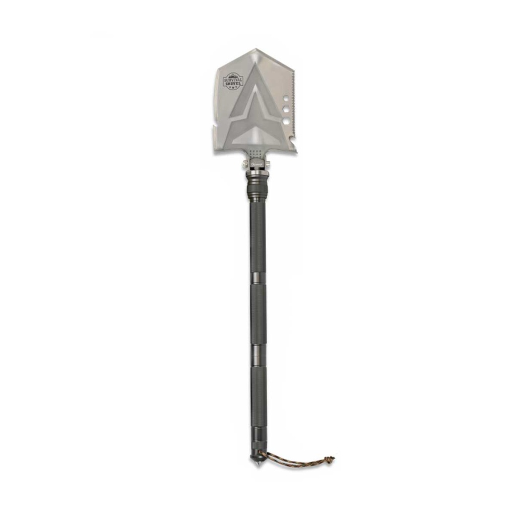 PALA ALBAINOX MULTIUSOS SUPERVIVENCIA C/FUNDA MULTICAM PLATA
