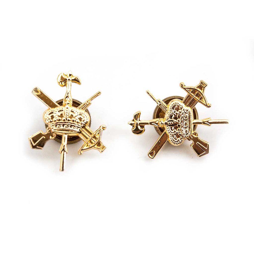 EMBLEMA METALICO CUELLO 2PCS LEGION