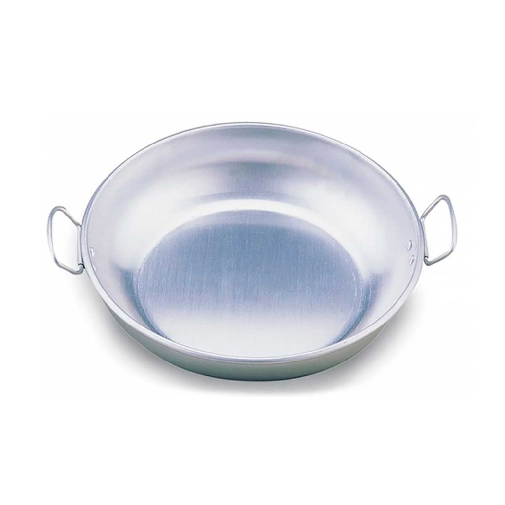 PLATO ALUMINIO LAKEN CAMPING 2 ASAS PLATA