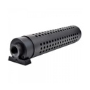 SILENCIADOR BIG DRAGON QD 175MM NEGRO