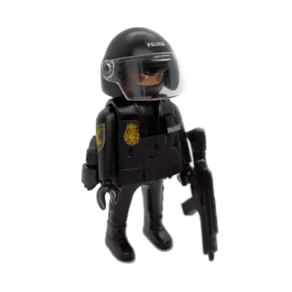 MUÑECO CUSTOM POLICIA NACIONAL CASCO GEOS