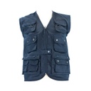 CHALECO SAFARI MULTIBOLSILLOS MARINO S