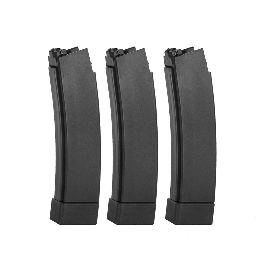 CARGADOR FUSIL ASG SCORPION EVO 3PCS 75RDS NEGRO