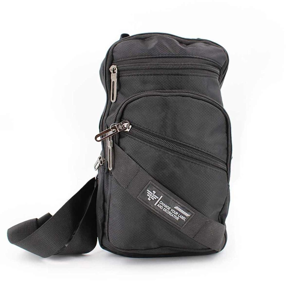 BOLSO ZH HEBILLA FRONTAL NEGRO