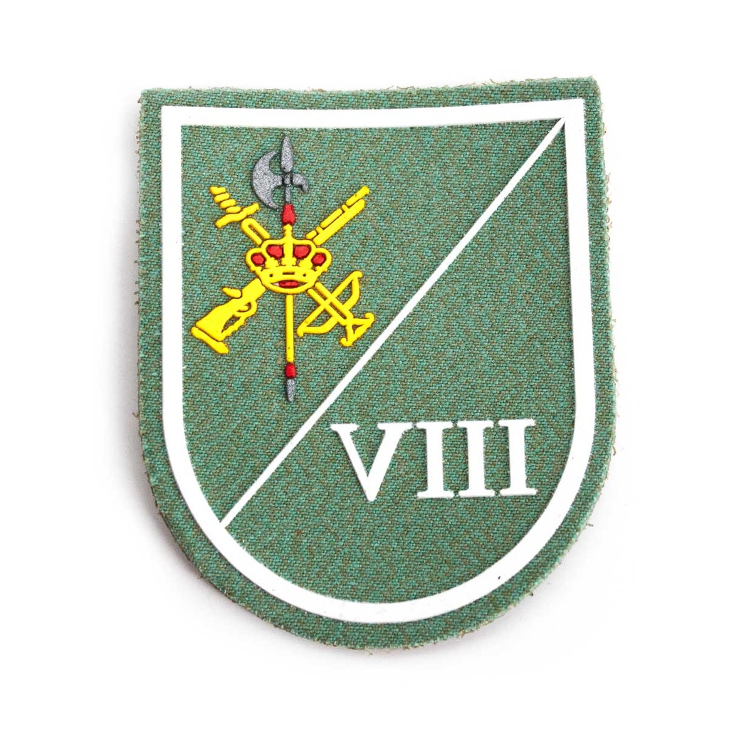 PARCHE LEGION VIII BANDERA COLON C/VELCRO SARGA
