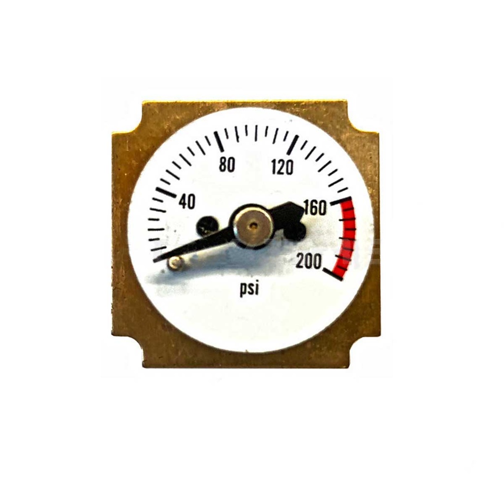 MEDIDOR 0-200 PSI REGULADOR HPA BALYSTIK NEGRO