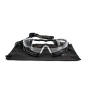 GAFA BOLLE COBRA LENTE TRANSPARENTE NEGRA