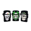 MECHERO SOPLETE CALAVERAS NEGRO