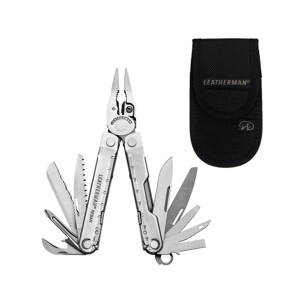 ALICATE LEATHERMAN REBAR C/FUNDA PLATA