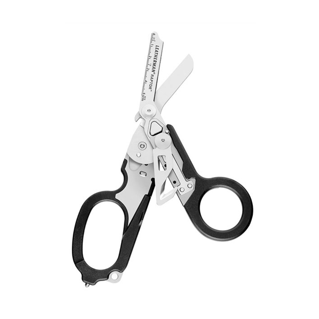 TIJERAS LEATHERMAN RAPTOR RESCUE NEGRO/PLATA