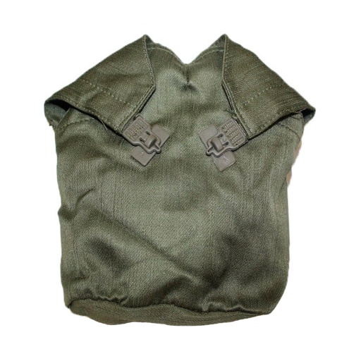 [130315] FUNDA CANTIMPLORA MILITAR C/CLIP M30 VERDE