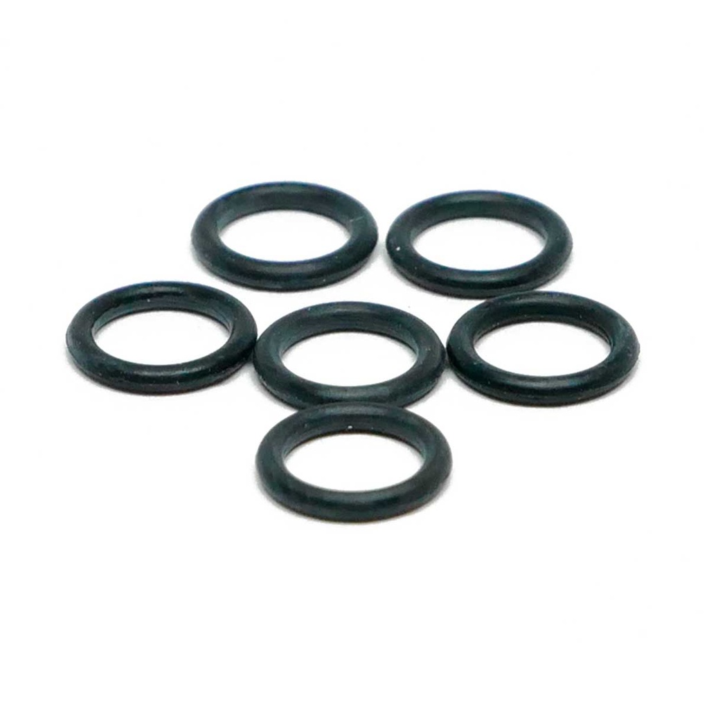 KIT JUNTA TORICA NOZZLE SHS 6PCS NEGRO