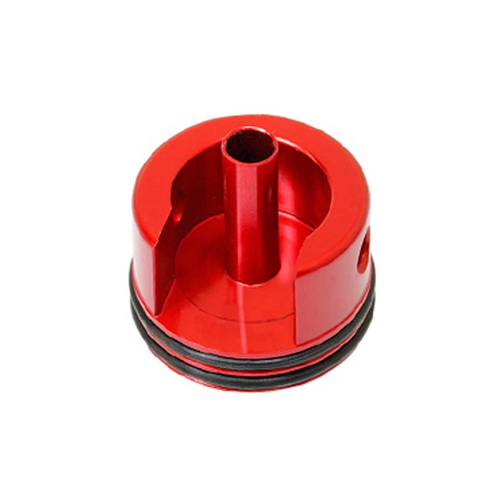 CABEZA CILINDRO SHS VER.2 ALUMINIO ROJA PAD ON THE BUTTON