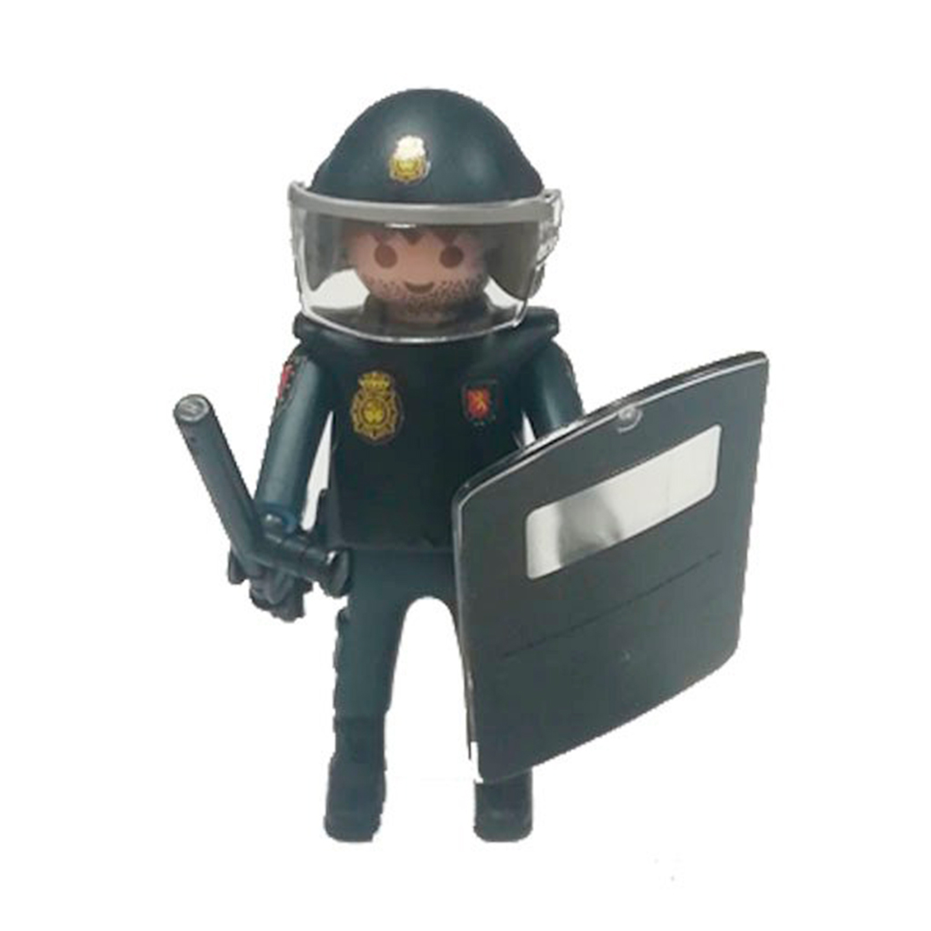 MUÑECO CUSTOM POLICIA NACIONAL UIP