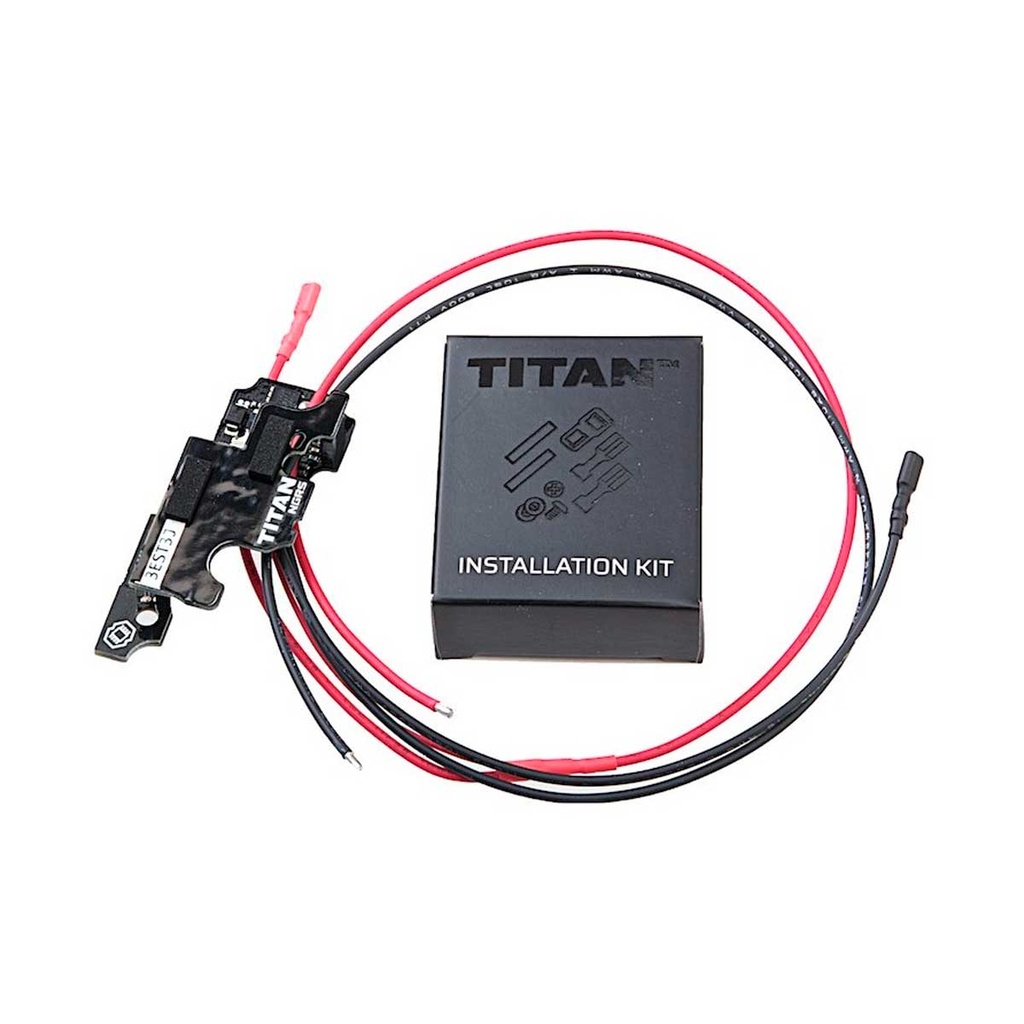 MOSFET GATE TITAN V2 NGRS BASIC REAR FIRMWARE EDITION NEGRO-ROJO