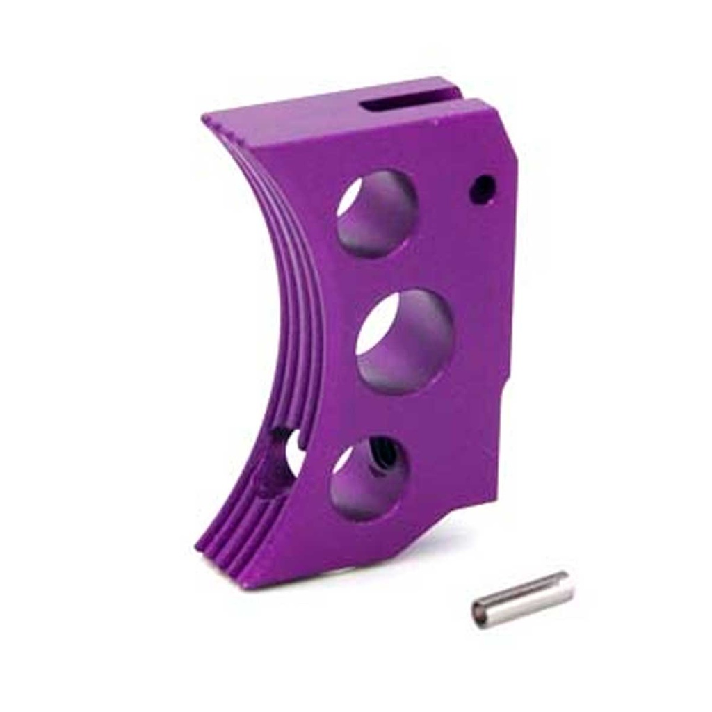 AIP ALUMINIUM TRIGGER (TYPE F) FOR MARUI HICAPA PURPLE/SHORT
