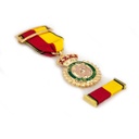 MEDALLA OPERACION BALMIS C/PASADOR AMARILLA-ROJA