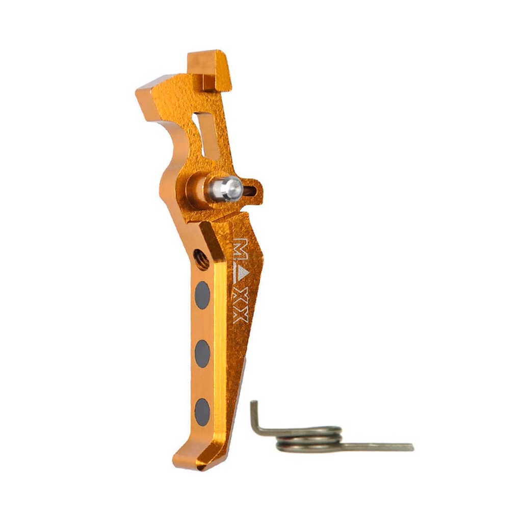 GATILLO-E CNC MAXX MODEL AVANZADO ALUMINIO DORADO