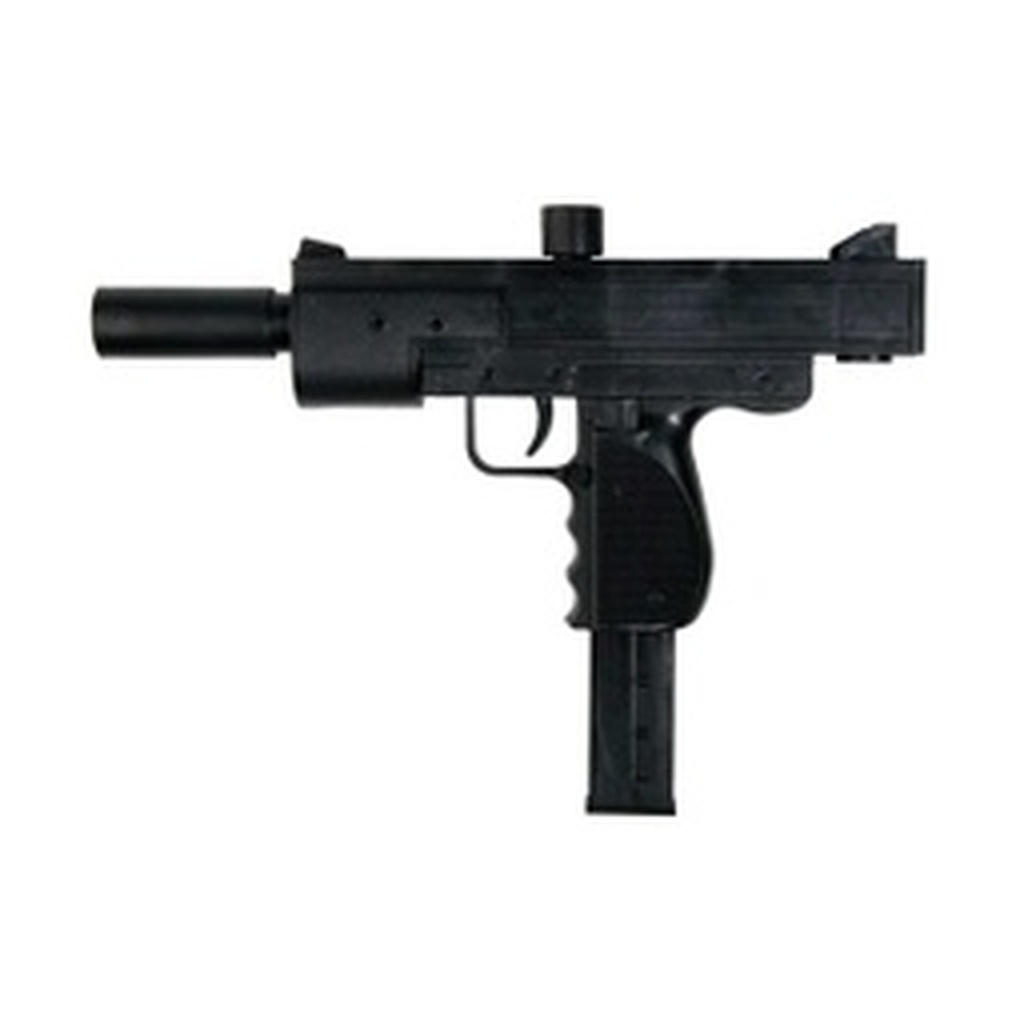 PISTOLA UZI PALLINI MUELLE NEGRA