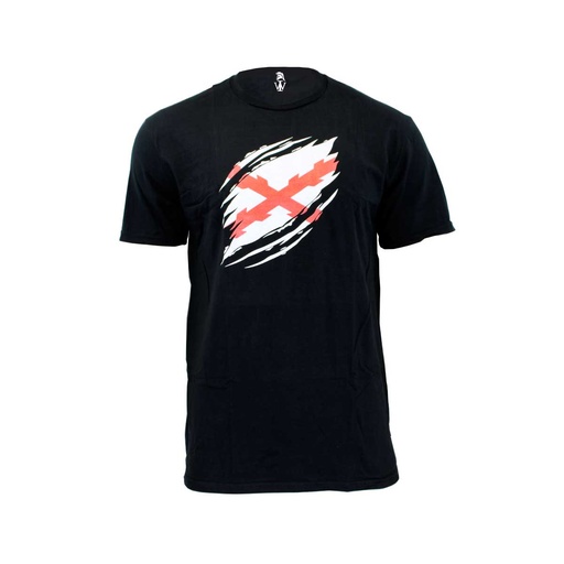 [IW1060/IW100140-BK-S] CAMISETA IMMORTAL BORGOÑA ARAÑAZO NEGRA (S)