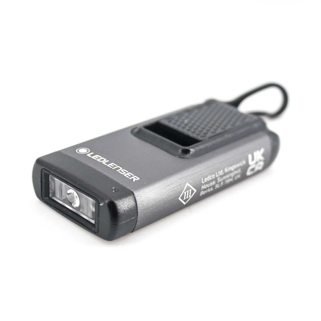 LINTERNA LED LENSER K4R.2 LLAVERO RECARGABLE NEGRA