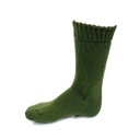 CALCETIN RIZO NACIONAL GRUESO 3PCS VERDE