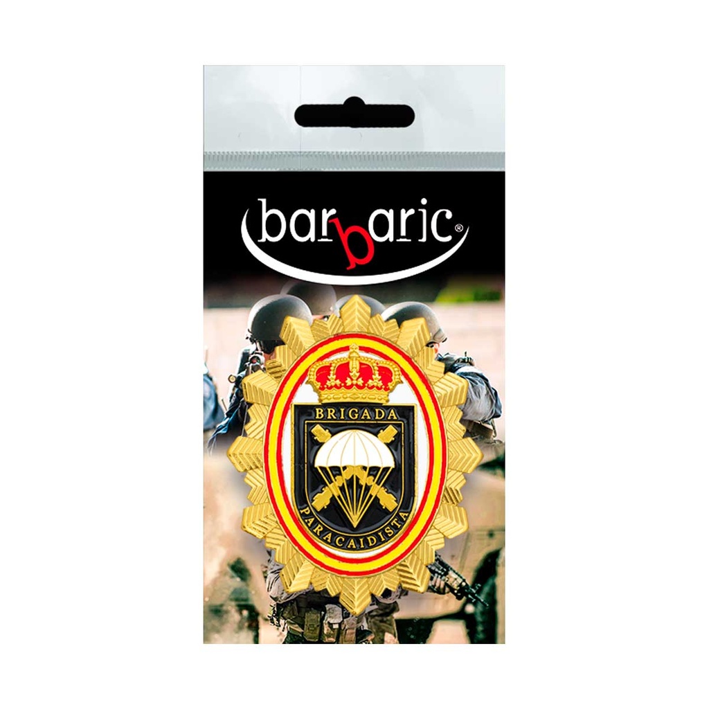 PLACA CARTERA BARBARIC BRIPAC