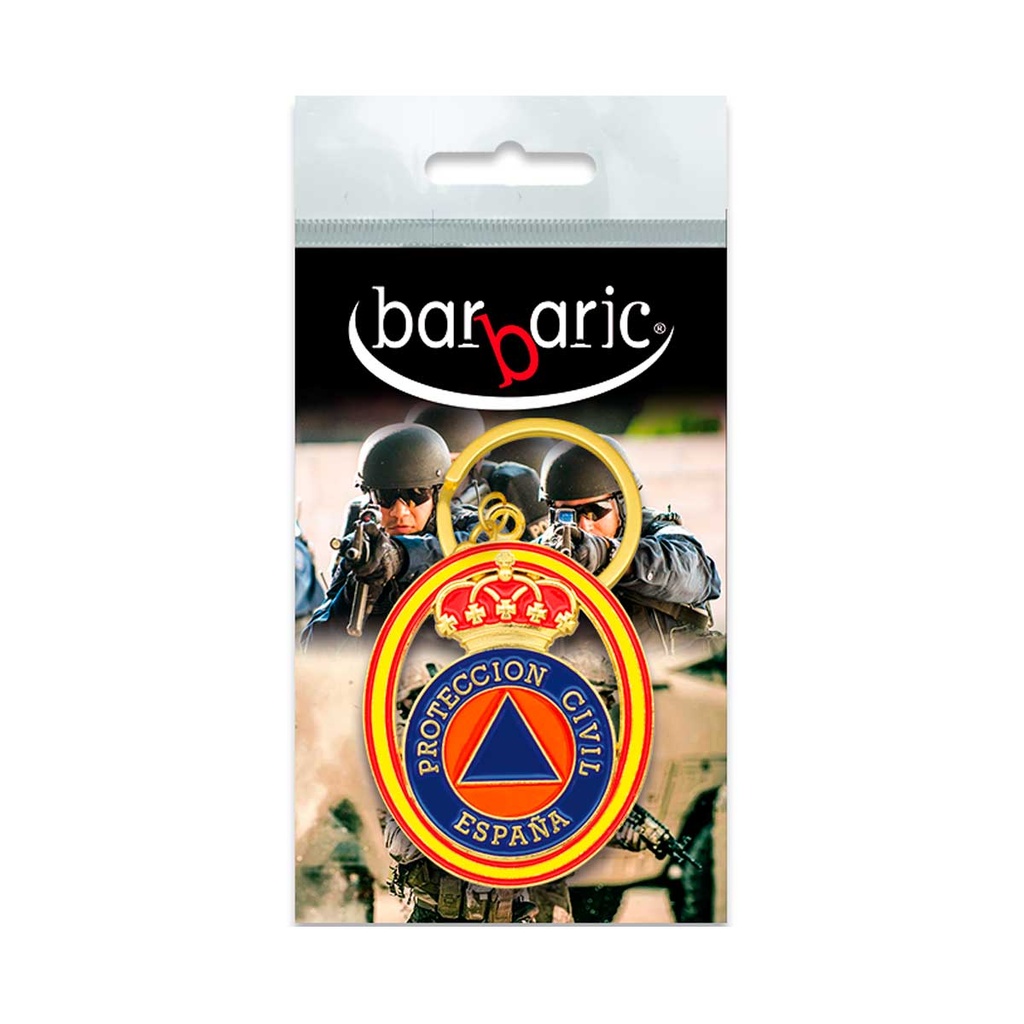 LLAVERO BARBARIC PROTECCION CIVIL ESPAÑA