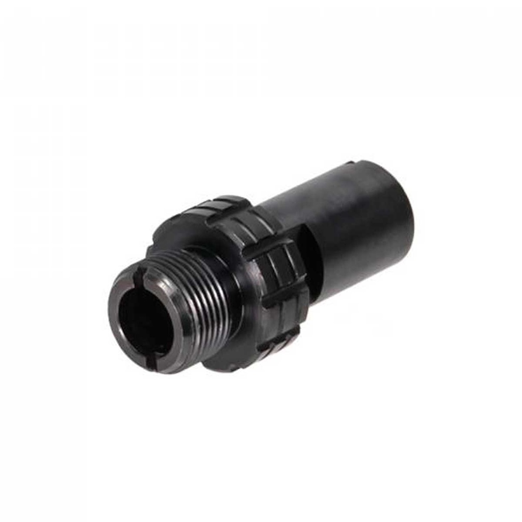 ADAPTADOR SILENCIADOR ROSCA MP7 14MM NEGRO